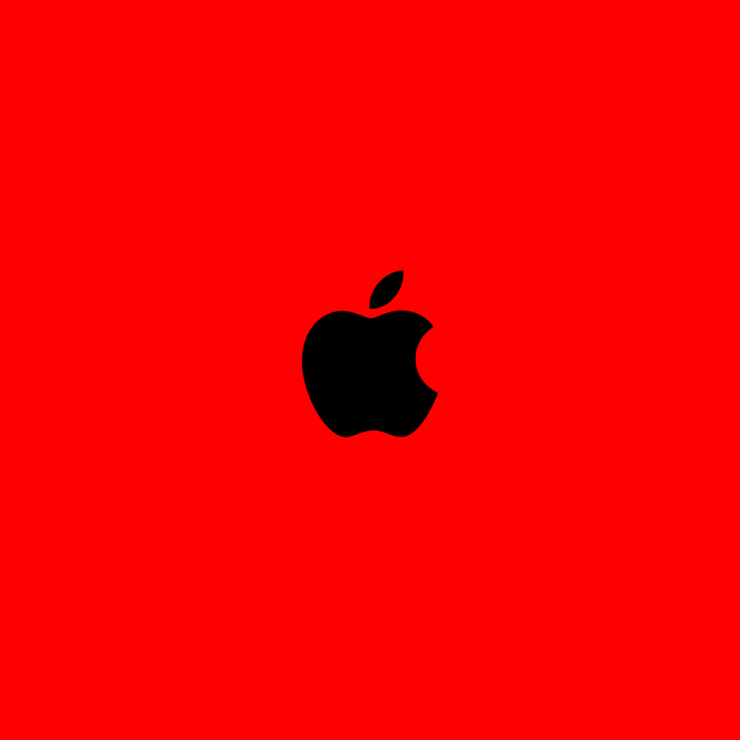 Logo Apple Black