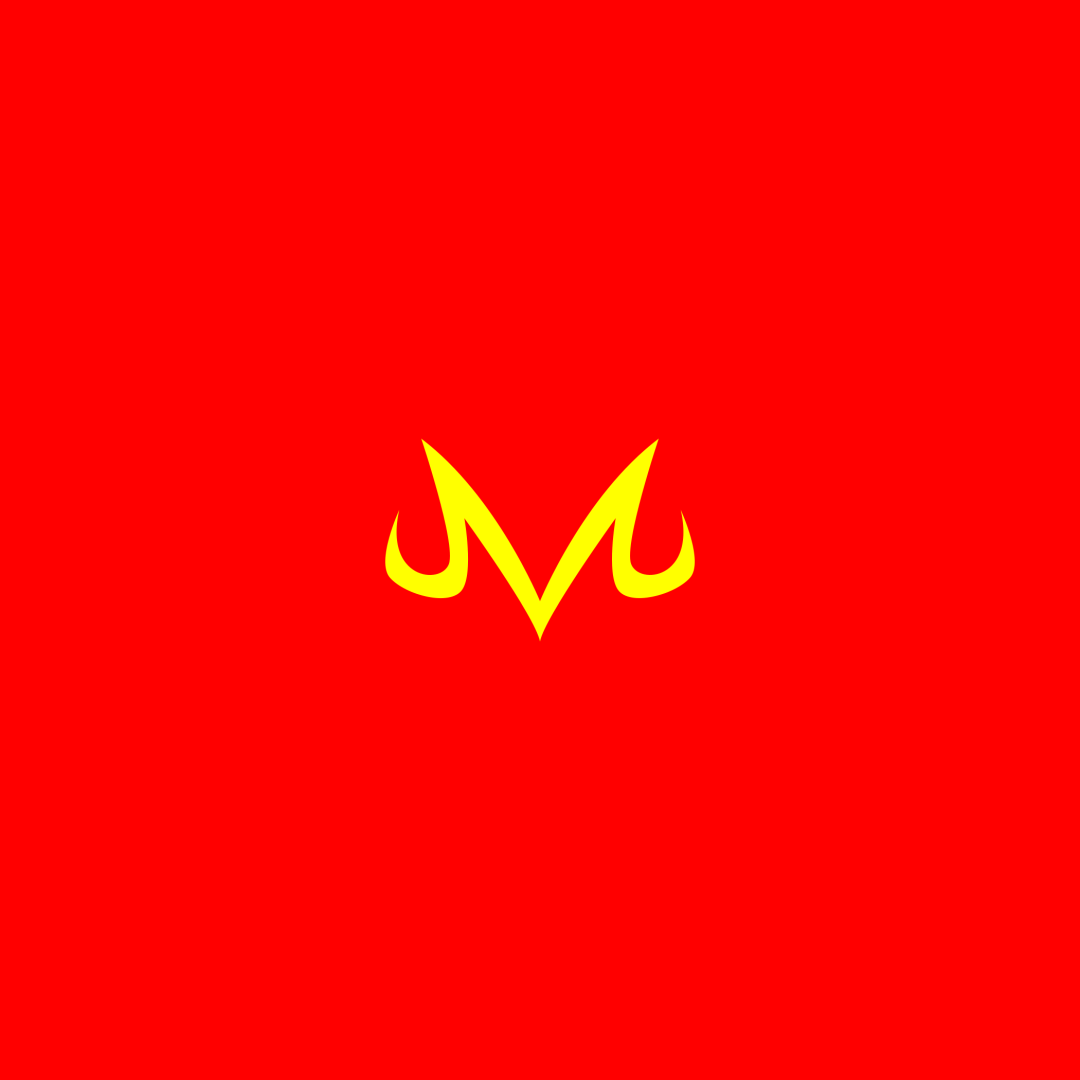 Majin Vegeta Logo